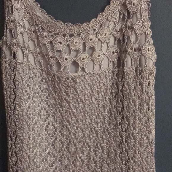 Metallic Vintage Cocktail Dress - Picture 2 of 2